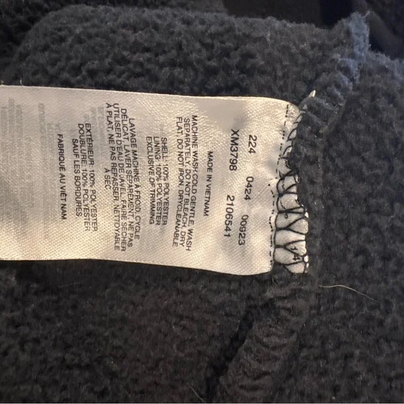 Columbia Black Fleece Jacket - Picture 5 of 5